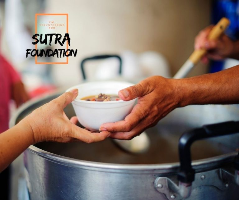 Help feed the hunger Sutra Food distribution